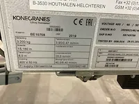 2019 konecranes cxt neo bovenloophalkraan - afbeelding 7 van  15