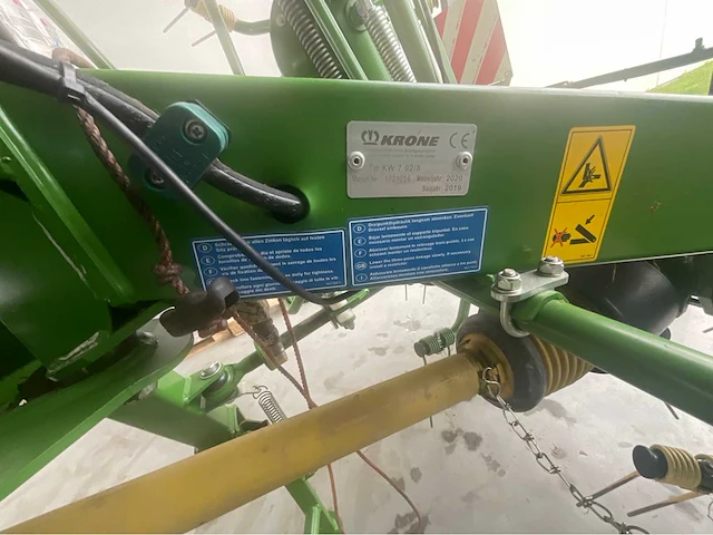 2019 krone k7.92/8 getrokken schudder overige landbouwmachines - afbeelding 6 van  14