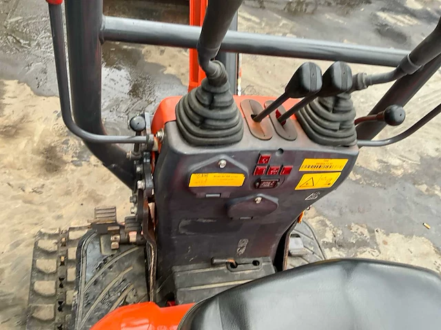 2019 kubota u10-3 minigraafmachine - afbeelding 10 van  27
