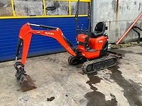 2019 kubota u10-3 minigraafmachine