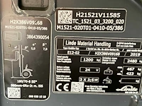 2019 linde e12 vorkheftruck - afbeelding 48 van  52