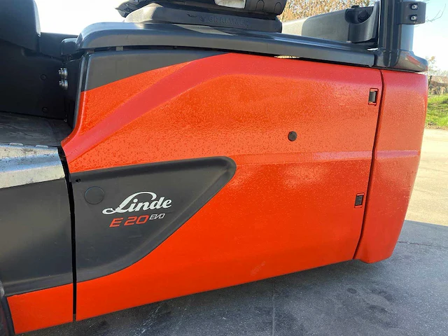 2019 linde e20 evo elektrische vorkheftruck (demotoestel) - afbeelding 25 van  34