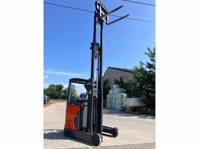 2019 linde r14 reach truck met lage mast - afbeelding 3 van  43