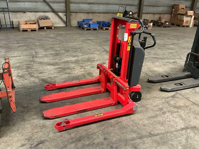 2019 logitrans elfs1001/870 semi-elektrische stapelaar - afbeelding 1 van  9