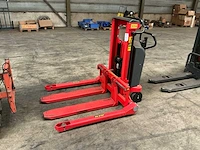 2019 logitrans elfs1001/870 semi-elektrische stapelaar - afbeelding 1 van  9