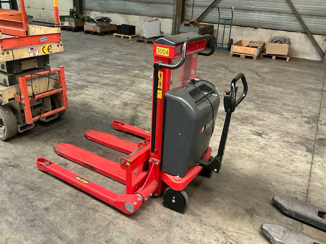 2019 logitrans elfs1001/870 semi-elektrische stapelaar - afbeelding 3 van  9