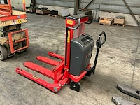 2019 logitrans elfs1001/870 semi-elektrische stapelaar - afbeelding 3 van  9