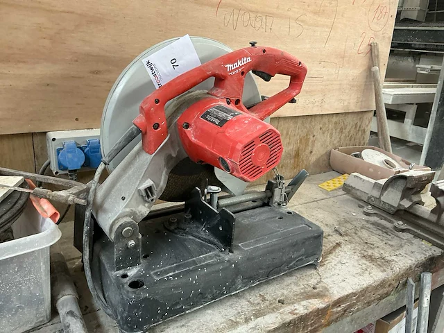 2019 makita m2401 afkortslijpmachine - afbeelding 1 van  4