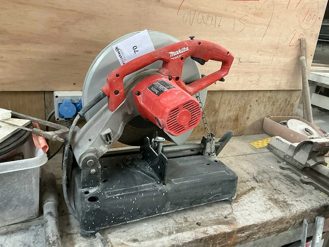 2019 makita m2401 afkortslijpmachine - afbeelding 2 van  4
