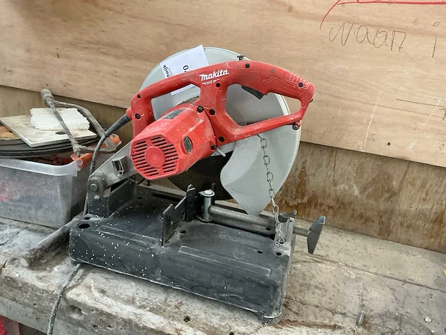 2019 makita m2401 afkortslijpmachine - afbeelding 3 van  4