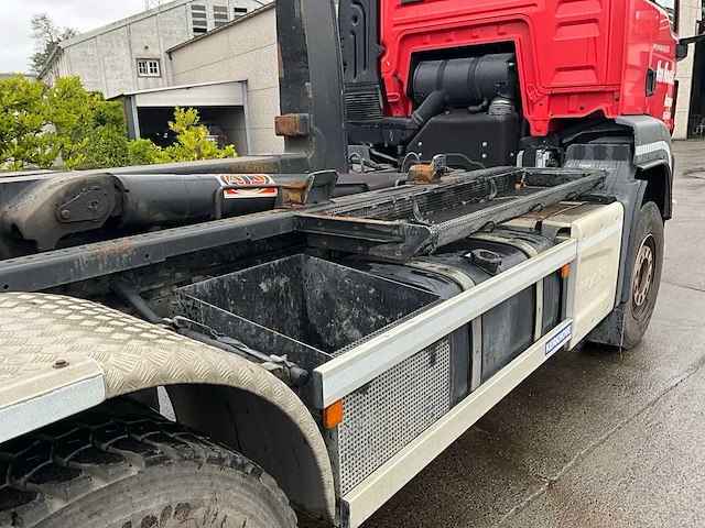 2019 man tgs 26.420 vrachtwagen met containerhaak systeem - afbeelding 2 van  34