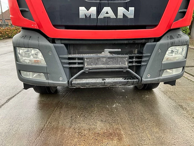 2019 man tgs 26.420 vrachtwagen met containerhaak systeem - afbeelding 8 van  34
