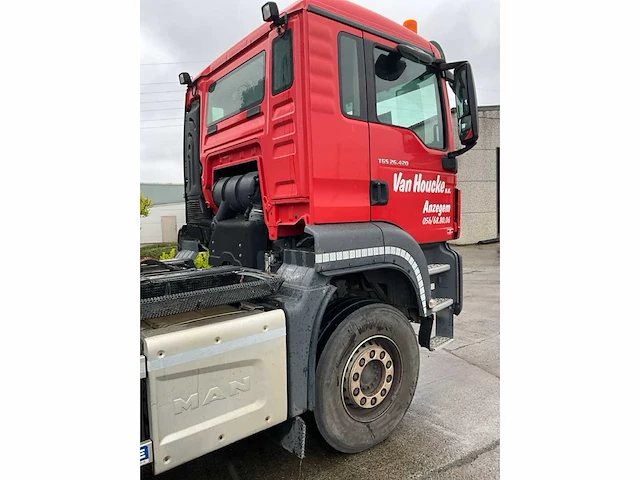 2019 man tgs 26.420 vrachtwagen met containerhaak systeem - afbeelding 33 van  34
