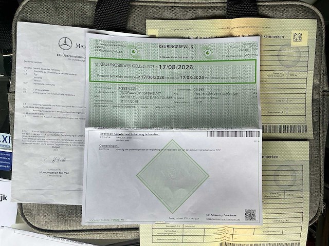 2019 mercedes-benz evito tourer personenauto - afbeelding 44 van  50