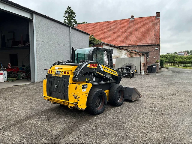2019 new holland l218 loader schranklader - afbeelding 6 van  31