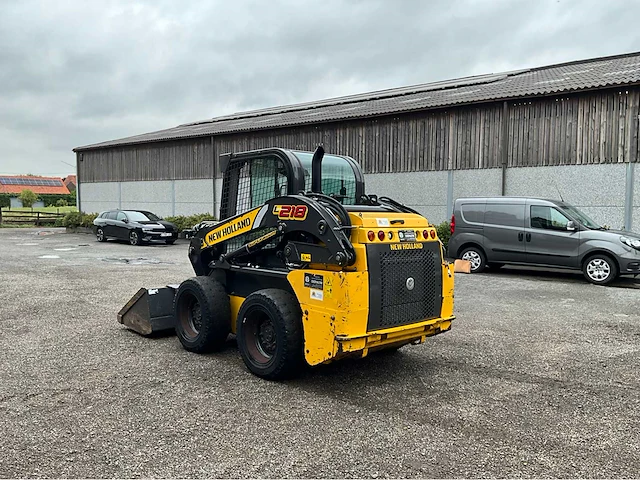 2019 new holland l218 loader schranklader - afbeelding 8 van  31