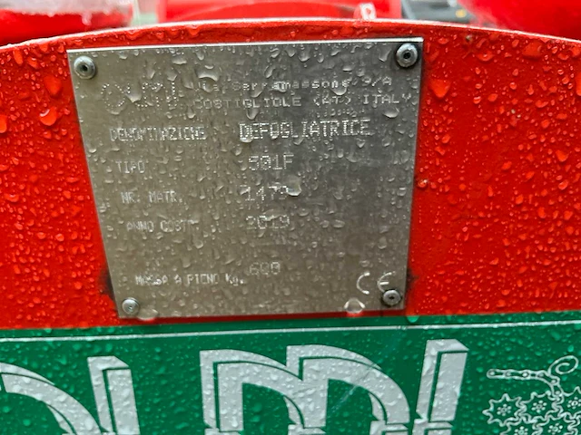 2019 olmi 501f 4-kops fruitteelt bladblazer - afbeelding 3 van  11