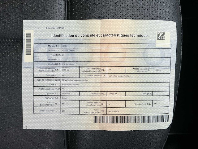 2019 opel grandland x 2.0 hdi 177pk suv - afbeelding 47 van  52