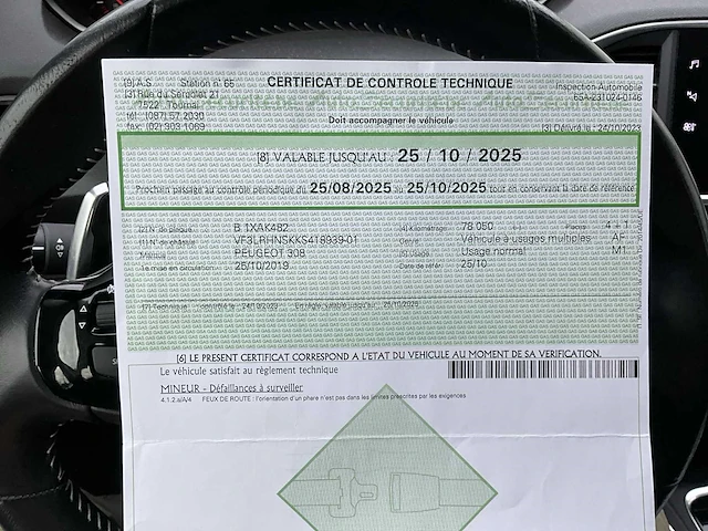 2019 peugeot 308sw - afbeelding 27 van  35