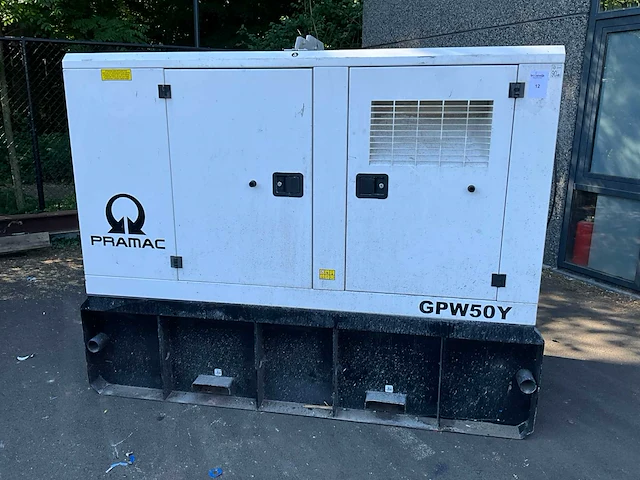 2019 pramac gpw50y stroomgenerator - afbeelding 12 van  14