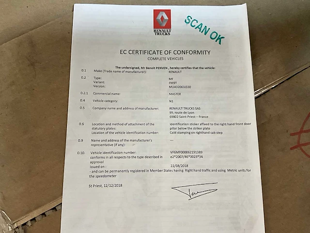 2019 renault master lichte vracht - afbeelding 41 van  49