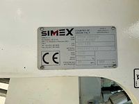 2019 simex phd600 asfaltfreesmachine - afbeelding 4 van  19