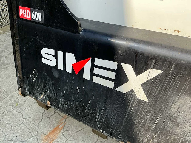 2019 simex phd600 asfaltfreesmachine - afbeelding 5 van  19