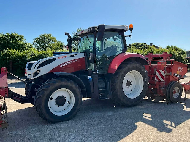 2019 steyr profi4135 vierwielaangedreven landbouwtractor - afbeelding 2 van  64