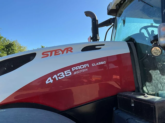 2019 steyr profi4135 vierwielaangedreven landbouwtractor - afbeelding 8 van  64