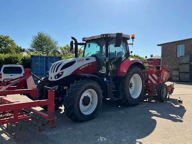 2019 steyr profi4135 vierwielaangedreven landbouwtractor - afbeelding 12 van  64
