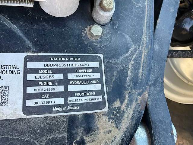 2019 steyr profi4135 vierwielaangedreven landbouwtractor - afbeelding 44 van  64