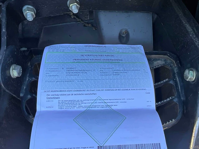 2019 steyr profi4135 vierwielaangedreven landbouwtractor - afbeelding 59 van  64