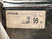 2019 stiga swr 2804 s borstelmachine - afbeelding 9 van  18