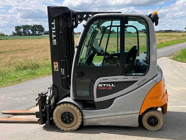 2019 still rx60-25 elektrische vorkheftruck met roterend vorkenbord - afbeelding 5 van  54