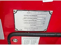 2019 van hool a3c002 schuifzeiloplegger met meeneemheftruck - afbeelding 10 van  39