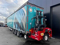 2019 van hool a3c002 schuifzeiloplegger met meeneemheftruck