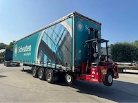 2019 van hool a3c002 schuifzeiloplegger met meeneemheftruck - afbeelding 32 van  39