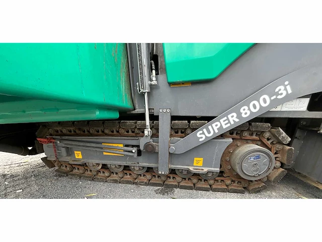 2019 vögele super 800-3i asfalteermachine - afbeelding 3 van  30