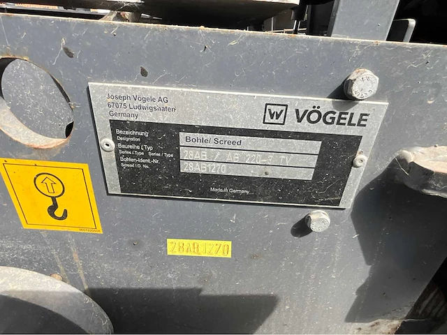 2019 vögele super 800-3i asfalteermachine - afbeelding 22 van  30