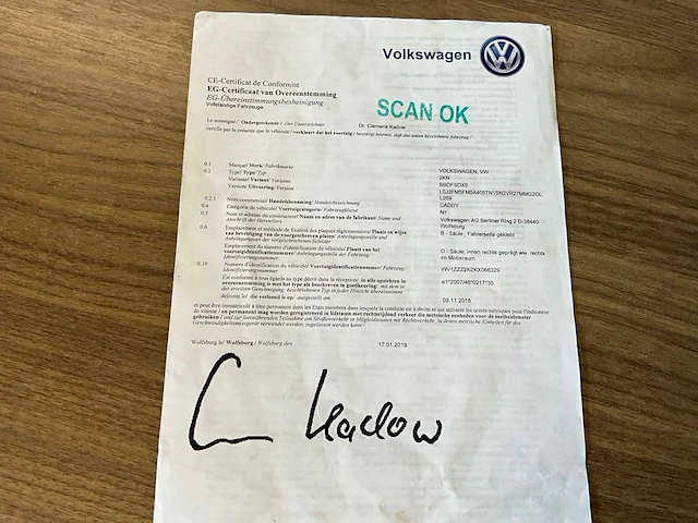 2019 volkswagen caddy licht vracht trekhaak - afbeelding 43 van  52