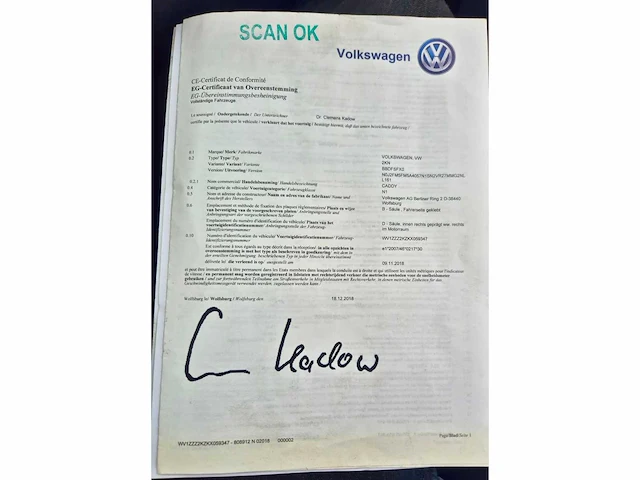 2019 volkswagen caddy personenauto - afbeelding 7 van  17