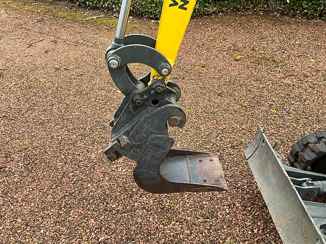 2019 wacker neuson 803 minigraafmachine met *157,9 draaiuren* - afbeelding 2 van  49