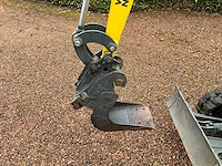 2019 wacker neuson 803 minigraafmachine met *157,9 draaiuren* - afbeelding 2 van  49