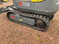 2019 wacker neuson 803 minigraafmachine met *157,9 draaiuren* - afbeelding 9 van  49