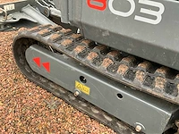2019 wacker neuson 803 minigraafmachine met *157,9 draaiuren* - afbeelding 11 van  49