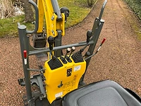 2019 wacker neuson 803 minigraafmachine met *157,9 draaiuren* - afbeelding 14 van  49