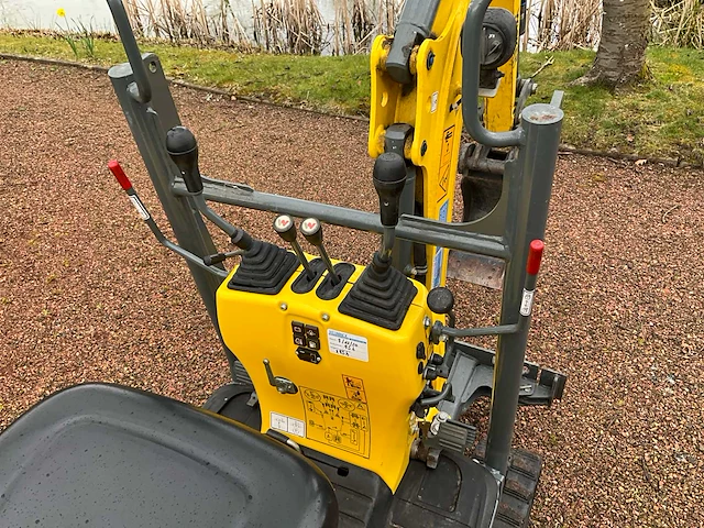 2019 wacker neuson 803 minigraafmachine met *157,9 draaiuren* - afbeelding 15 van  49