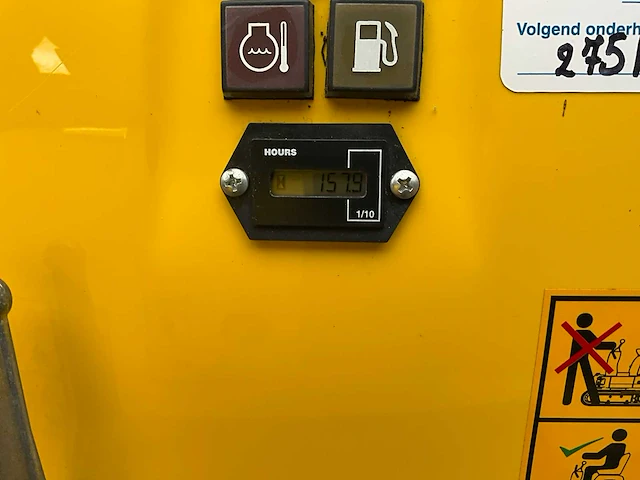 2019 wacker neuson 803 minigraafmachine met *157,9 draaiuren* - afbeelding 16 van  49