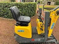 2019 wacker neuson 803 minigraafmachine met *157,9 draaiuren* - afbeelding 19 van  49