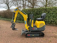 2019 wacker neuson 803 minigraafmachine met *157,9 draaiuren* - afbeelding 12 van  49